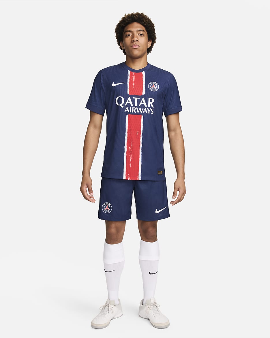 Nike Paris Saint Germain Match Authentic Home Jersey 24 25 Midnight Navy white Size XL